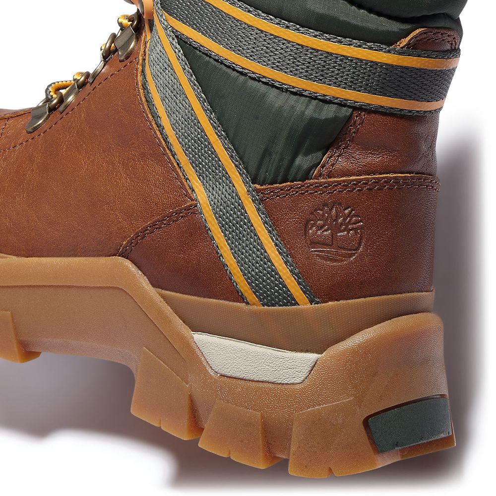 Botas de Nieve Timberland Mujer Jenness Falls Waterproof Insulated Marrones - Chile OZC-197064